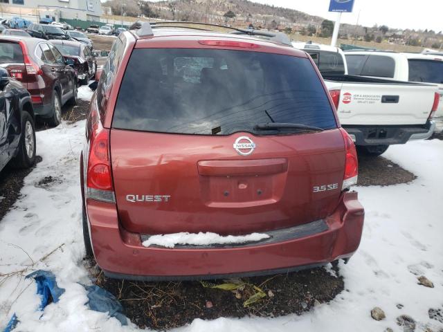 Photo 6 from auction – 2004 NISSAN QUEST S with VIN 5N1BV28U44N331259