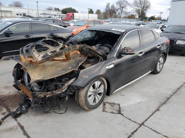 KIA OPTIMA HYB 2019 with VIN KNAGU4LE3K5032624 - Photo from auction