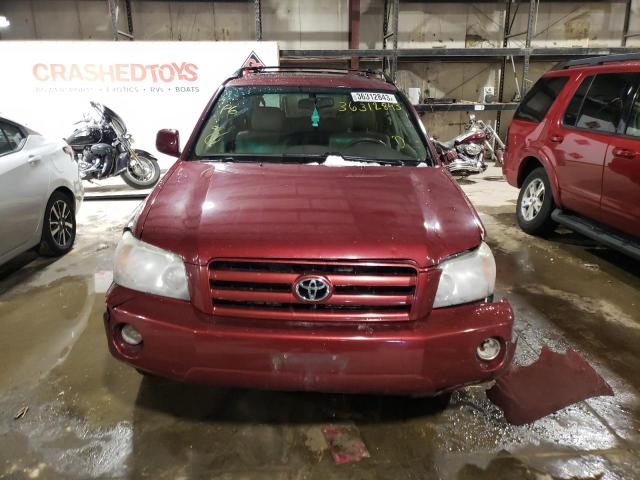 Photo 5 from auction – 2005 TOYOTA HIGHLANDER with VIN JTEEP21A650093176