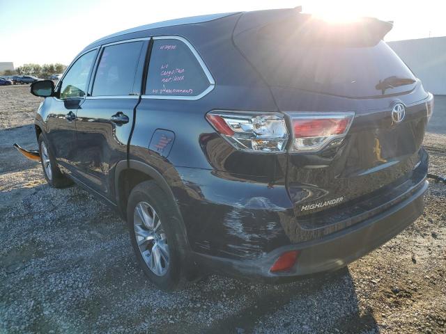 Photo 2 from auction – 2015 TOYOTA HIGHLANDER with VIN 5TDJKRFH8FS127939