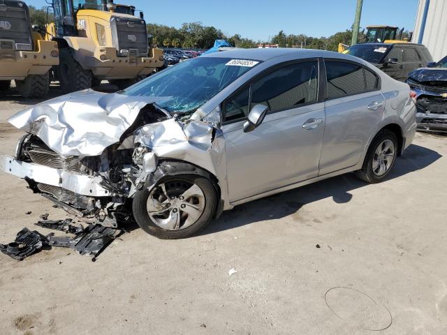 Photo 1 from auction – 2014 HONDA CIVIC LX with VIN 19XFB2F55EE039796