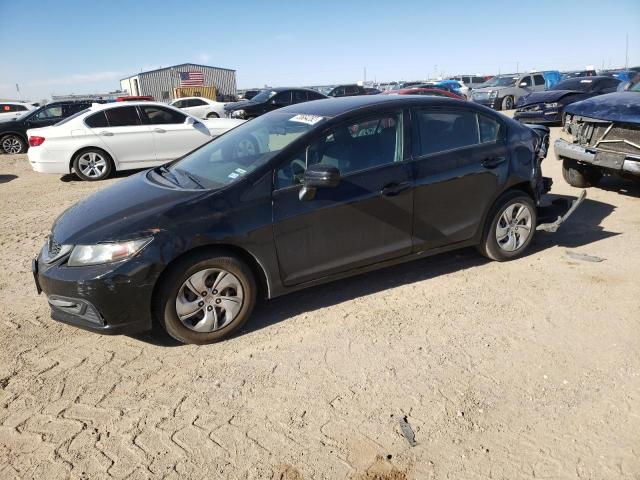 Photo 1 from auction – 2015 HONDA CIVIC LX with VIN 19XFB2F58FE060966