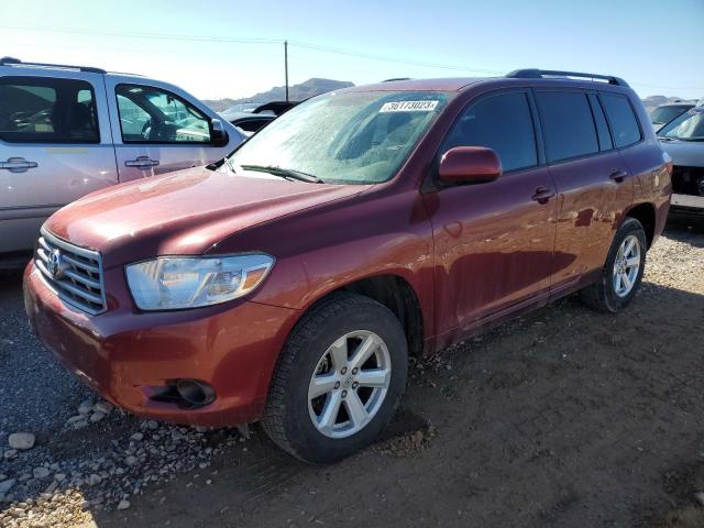 TOYOTA HIGHLANDER 2010 with VIN 5TDZK3EH0AS021723 - Photo from auction