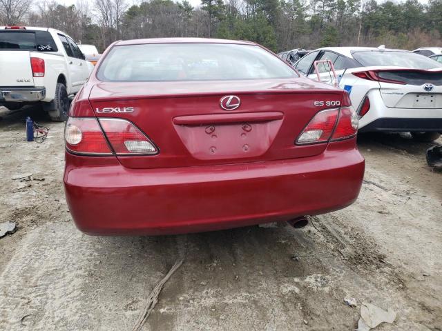Photo 6 from auction – 2003 LEXUS ES 300 with VIN JTHBF30G736011681