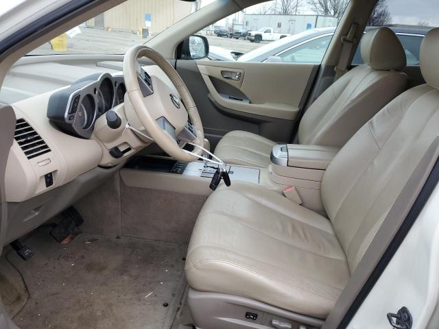 Photo 7 from auction – 2007 NISSAN MURANO SL with VIN JN8AZ08W77W657425