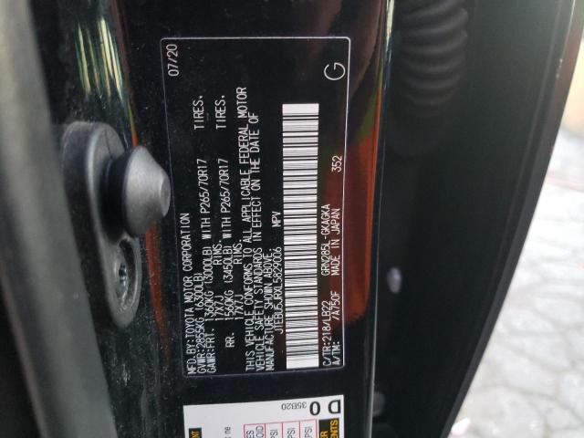 Photo 14 from auction – 2020 TOYOTA 4RUNNER SR with VIN JTEBU5JRXL5829006