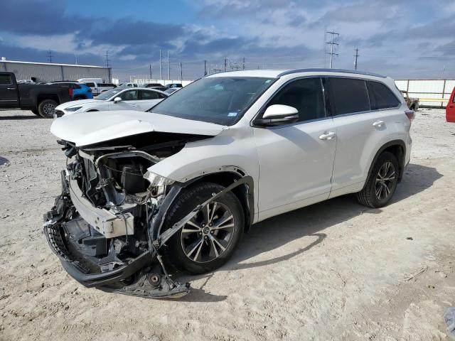 TOYOTA HIGHLANDER 2016 مع رقم تعريف المركبة 5TDKKRFH3GS163673 - صورة من المزاد