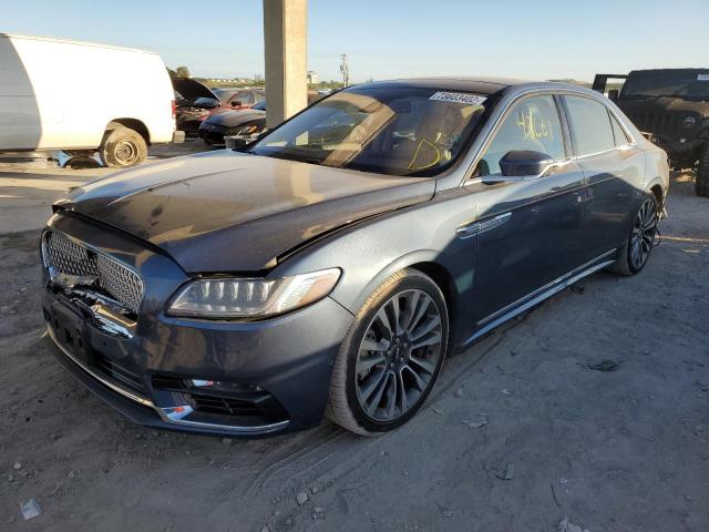 LINCOLN CONTINENTA 2019 with VIN 1LN6L9NC5K5602130 - Photo from auction