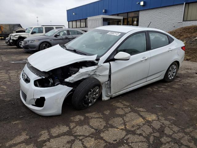 HYUNDAI ACCENT SE 2017 with VIN KMHCT4AE8HU358405 - Photo from auction