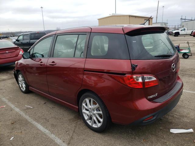Photo 2 from auction – 2012 MAZDA 5 with VIN JM1CW2DL9C0140094