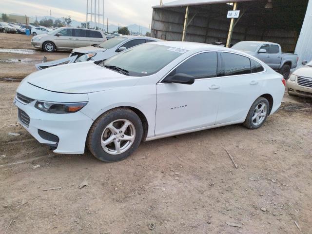 CHEVROLET MALIBU LS 2017 with VIN 1G1ZB5ST6HF221478 - Photo from auction