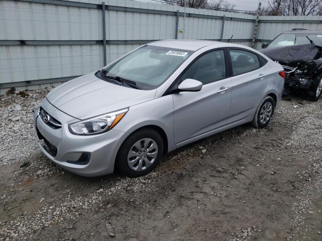 HYUNDAI ACCENT SE 2017 with VIN KMHCT4AE3HU265713 - Photo from auction