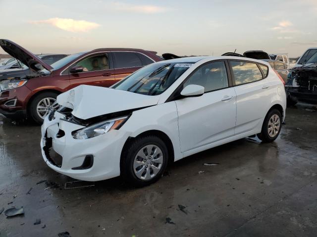 HYUNDAI ACCENT SE 2017 with VIN KMHCT5AE1HU313649 - Photo from auction