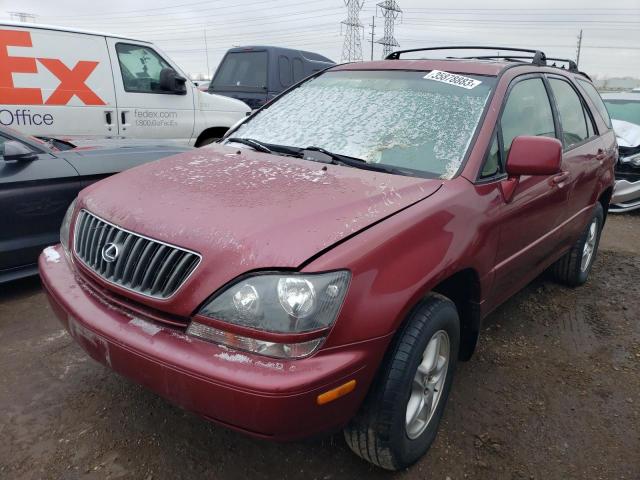 LEXUS RX 300 1999 with VIN JT6HF10U2X0044917 - Photo from auction