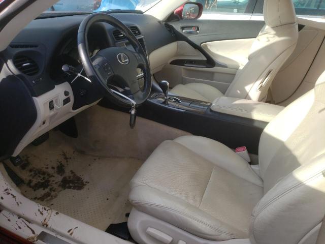 Photo 7 from auction – 2010 LEXUS IS 350 with VIN JTHFE2C28A2504093