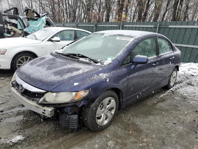 HONDA CIVIC LX 2010 with VIN 2HGFA1F54AH548582 - Photo from auction