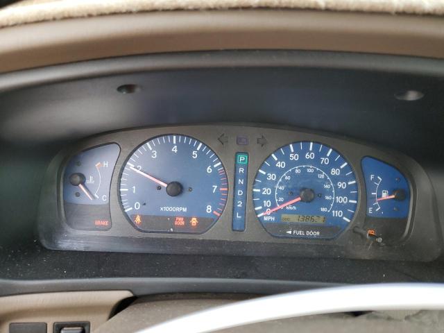 Photo 9 from auction – 2002 TOYOTA SIENNA LE with VIN 4T3ZF13C52U428856