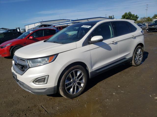FORD EDGE TITAN 2015 with VIN 2FMTK3K81FBB67787 - Photo from auction