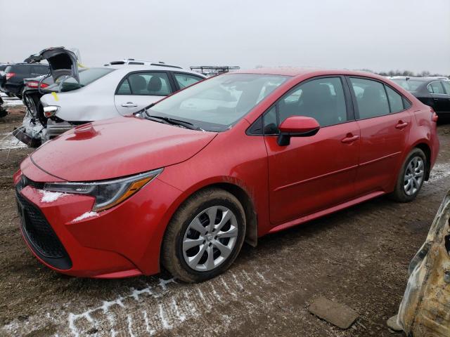 TOYOTA COROLLA LE 2020 with VIN 5YFEPRAE6LP006122 - Photo from auction