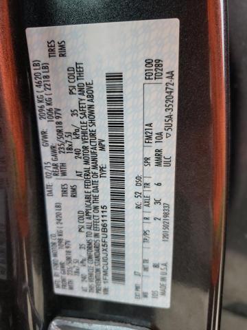 Photo 14 from auction – 2015 FORD ESCAPE TIT with VIN 1FMCU0JX5FUB61115