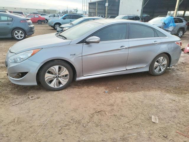 HYUNDAI SONATA HYB 2015 with VIN KMHEC4A42FA130138 - Photo from auction