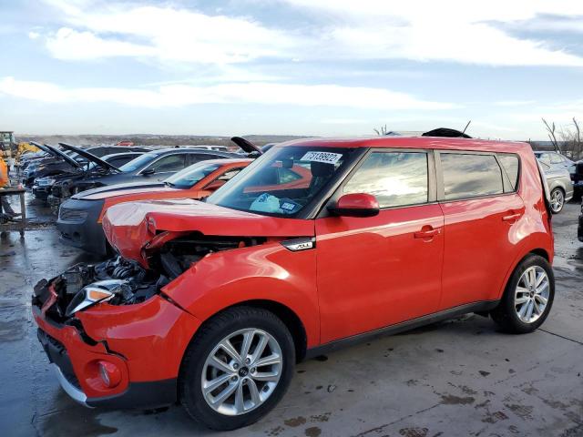 KIA SOUL + 2018 with VIN KNDJP3A56J7555104 - Photo from auction