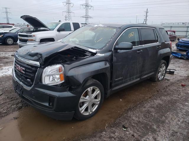 GMC TERRAIN SL 2017 with VIN 2GKALMEK6H6325384 - Photo from auction