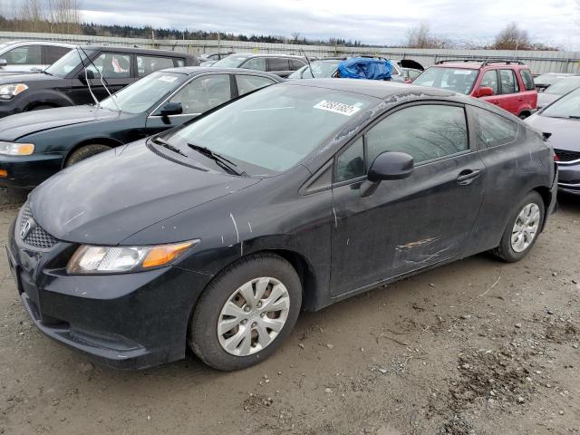Photo 1 from auction – 2012 HONDA CIVIC LX with VIN 2HGFG3B59CH549326