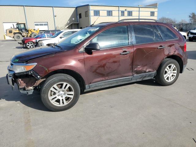 FORD EDGE SE 2012 with VIN 2FMDK3GC0CBA22558 - Photo from auction