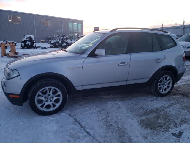 BMW X3 3.0I 2007 with VIN WBXPC734X7WE51186 - Photo from auction