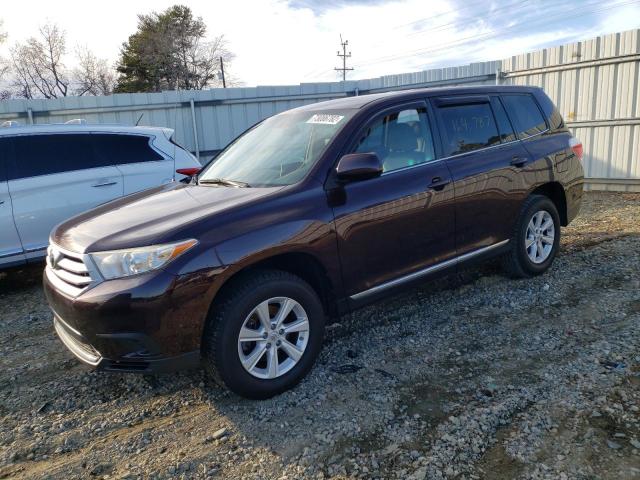 TOYOTA HIGHLANDER 2011 with VIN 5TDZA3EH3BS012504 - Photo from auction