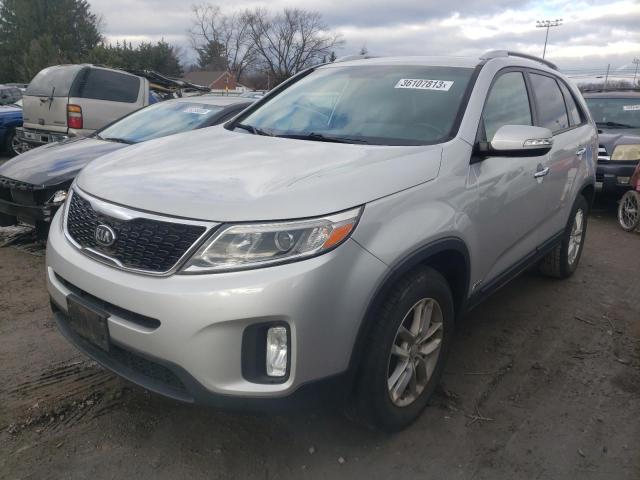 KIA SORENTO LX 2014 with VIN 5XYKTDA75EG443183 - Photo from auction