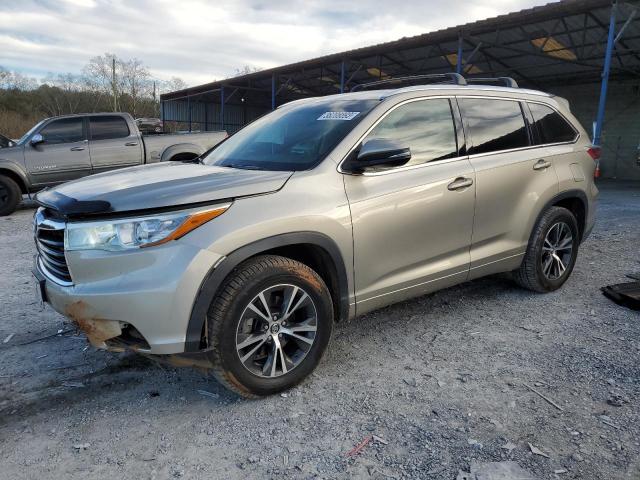 TOYOTA HIGHLANDER 2016 with VIN 5TDKKRFH3GS161115 - Photo from auction