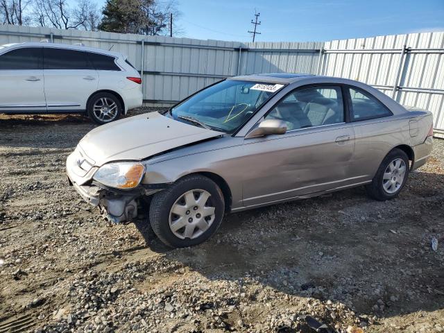HONDA CIVIC EX 2002 with VIN 1HGEM22962L002727 - Photo from auction