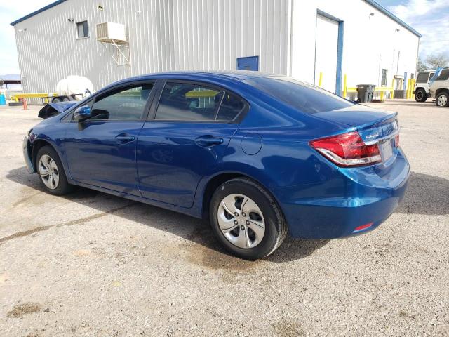 Photo 2 from auction – 2014 HONDA CIVIC LX with VIN 19XFB2F50EE074875