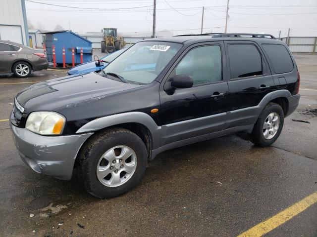 MAZDA TRIBUTE LX 2002 with VIN 4F2CU08162KM39449 - Photo from auction