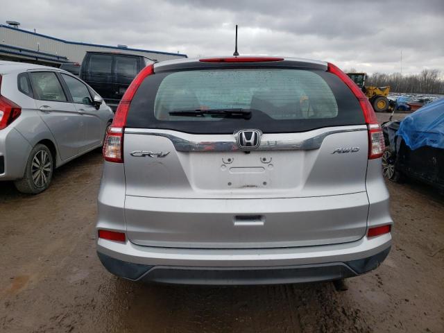 Photo 6 from auction – 2016 HONDA CR-V LX with VIN 2HKRM4H38GH698453