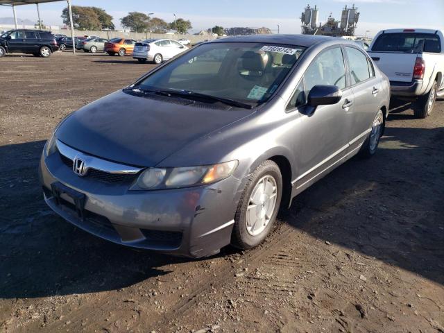 Photo 1 from auction – 2010 HONDA CIVIC HYBR with VIN JHMFA3F28AS004786