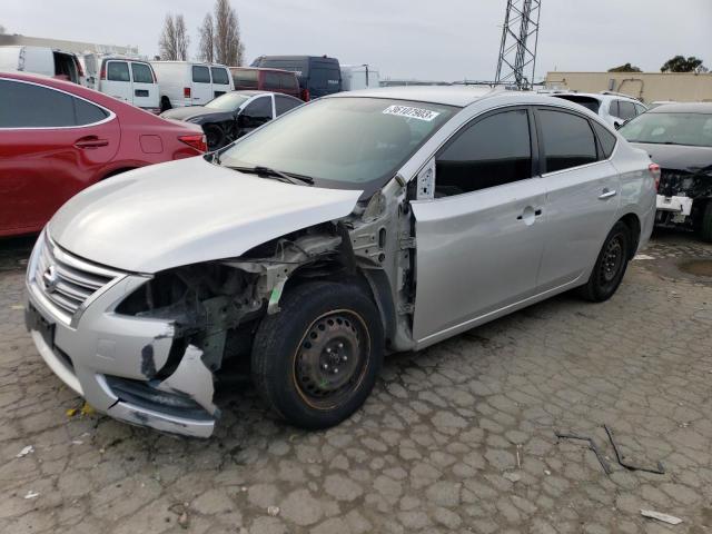 NISSAN SENTRA S 2014 with VIN 3N1AB7AP0EY259798 - Photo from auction