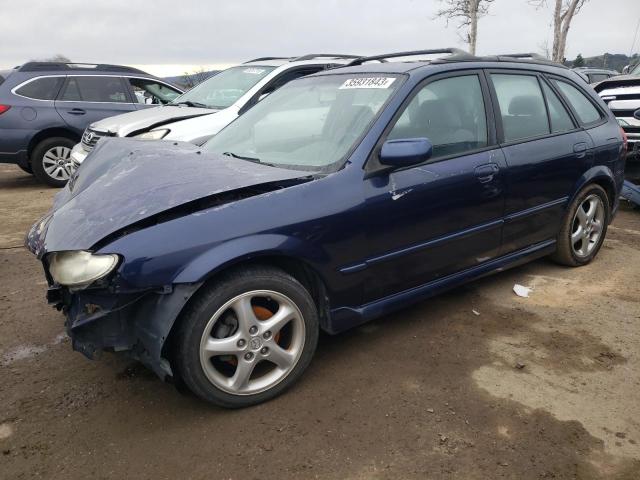 MAZDA PROTEGE PR 2002 with VIN JM1BJ245021499502 - Photo from auction