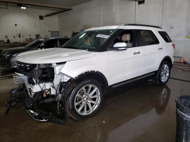 FORD EXPLORER L 2017 with VIN 1FM5K8F8XHGC67320 - Photo from auction