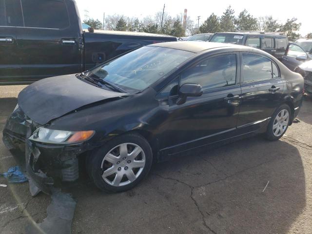 Photo 1 from auction – 2008 HONDA CIVIC LX with VIN 2HGFA16588H522173