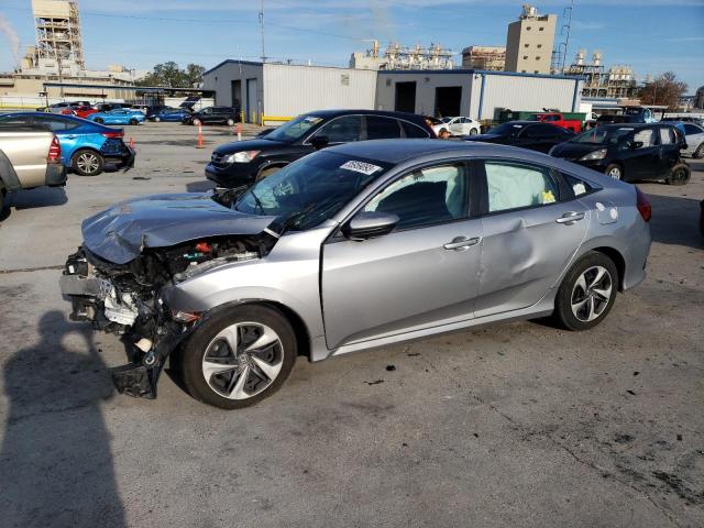 HONDA CIVIC LX 2019 with VIN 19XFC2F65KE010249 - Photo from auction