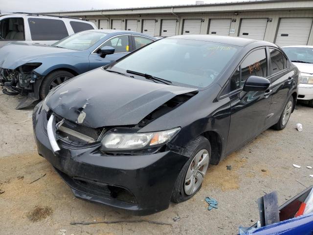HONDA CIVIC LX 2015 with VIN 19XFB2F51FE028215 - Photo from auction