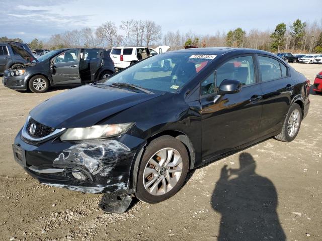 Photo 1 from auction – 2013 HONDA CIVIC EXL with VIN 19XFB2F93DE271590