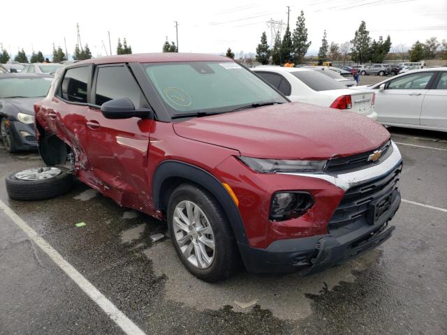 Photo 4 from auction – 2021 CHEVROLET TRAILBLAZE with VIN KL79MMS23MB123025