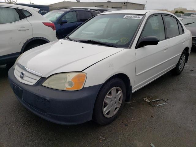 HONDA CIVIC LX 2003 with VIN 2HGES16573H513272 - Photo from auction