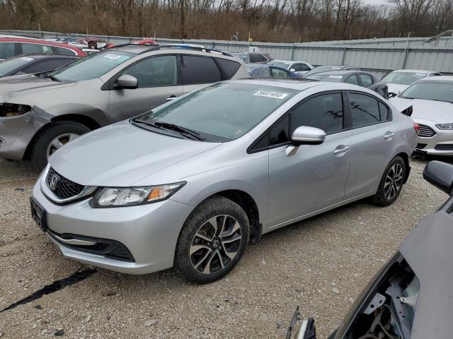 HONDA CIVIC EX 2014 with VIN 19XFB2F82EE066626 - Photo from auction