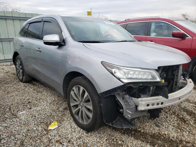 Photo 4 from auction – 2016 ACURA MDX TECHNO with VIN 5FRYD3H64GB004712