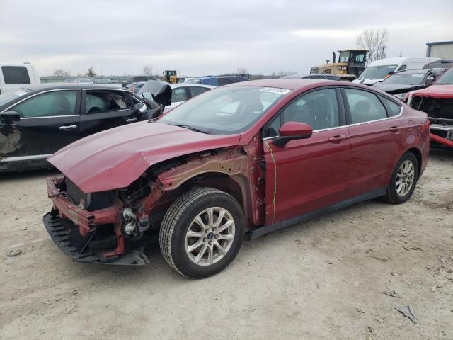 FORD FUSION S 2016 with VIN 3FA6P0G78GR232550 - Photo from auction